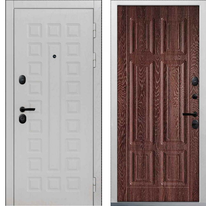 Входная дверь Command Doors Sector White 15 Дуб коньяк