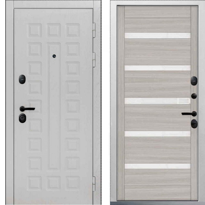 Входная дверь Command Doors Sector White 18sp Белая лиственница