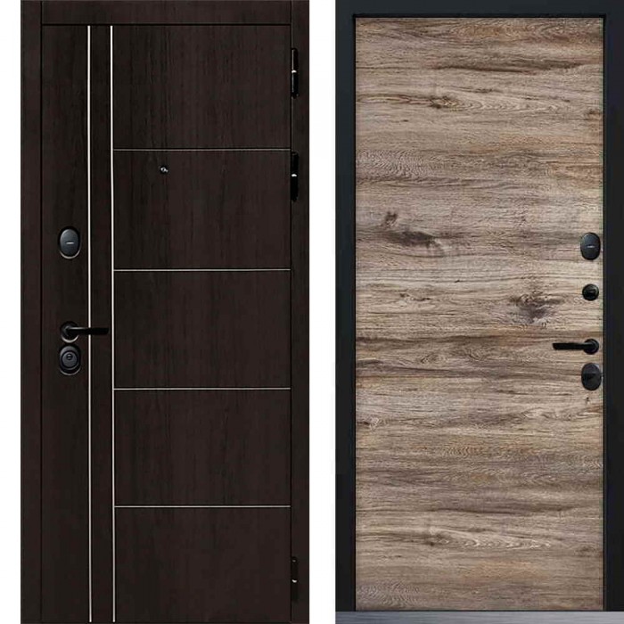 Входная дверь Command Doors Techno 00 Дуб бомонт