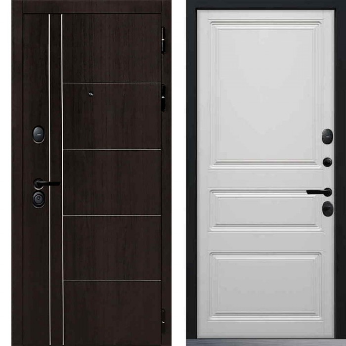 Входная дверь Command Doors Techno 02 Белый матовый