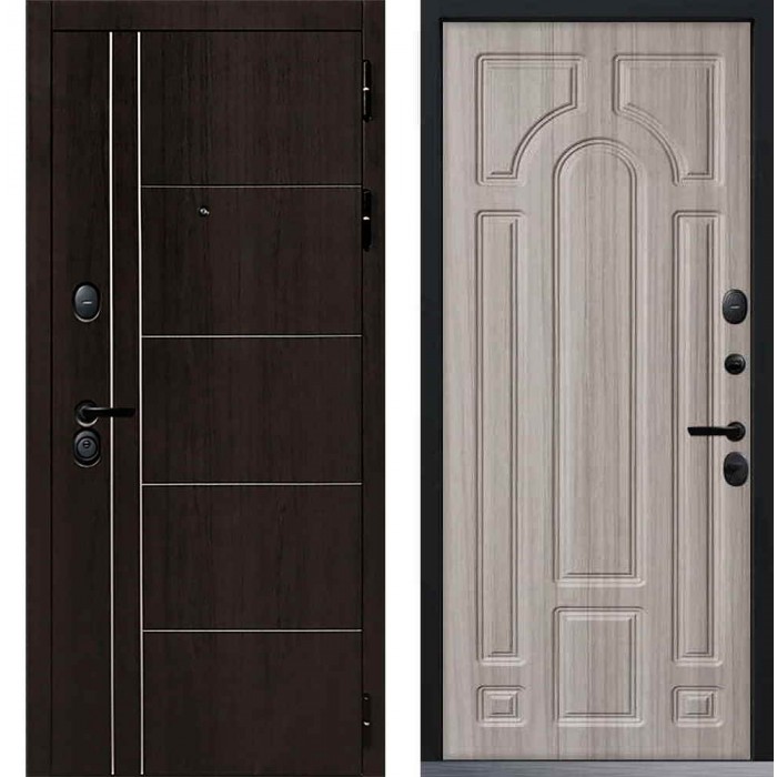 Входная дверь Command Doors Techno 02 Cандал белый