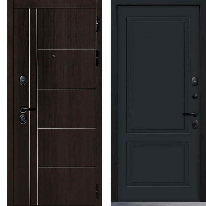 Входная дверь Command Doors Techno 05 Графит серый