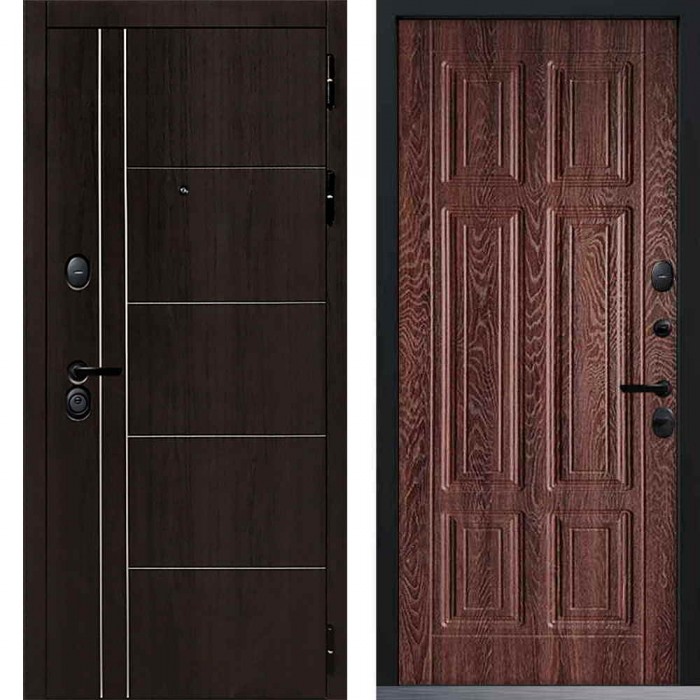 Входная дверь Command Doors Techno 15 Дуб коньяк