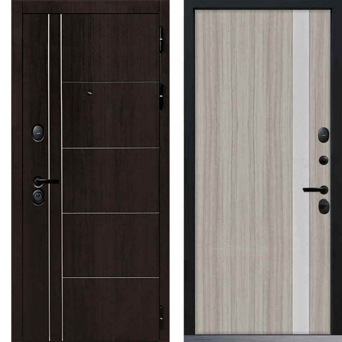 Входная дверь Command Doors Techno 6S Белая лиственница