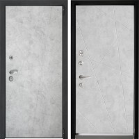Входная дверь Дверной континент ДК-3 Лофт бетон натуральный 655 Бетон натуральный