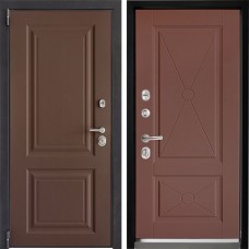 Входная дверь Дверной континент ДК-3 Ясень шоколад 617 Ясень шоколад