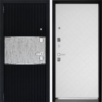 Входная дверь Дверной континент ДК-13 Софт черный Тифани софт