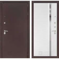 Классик антик медный 31 - Белый софт, зеркальная вставка с тонировкой