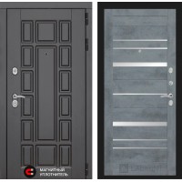 Нью-Йорк 20 - Бетон темный, зеркальные вставки