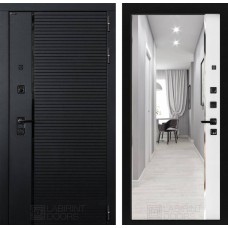 Пиано с зеркалом Панорама - Белый софт 880х2050 правая