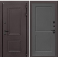 Входная дверь Полярис лайт 11 - Графит софт