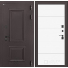 Входная дверь Полярис лайт 13 - Белый софт