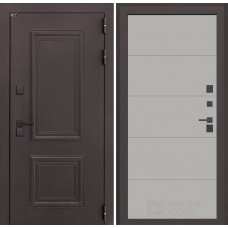 Входная дверь Полярис лайт 13 - Грей софт