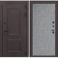 Входная дверь Полярис лайт 21 - Бетон светлый