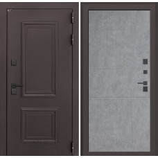 Входная дверь Полярис лайт 21 - Бетон светлый