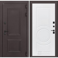 Входная дверь Полярис лайт 23 - Белый софт