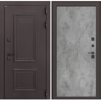 Входная дверь Полярис лайт 24 - Бетон светлый