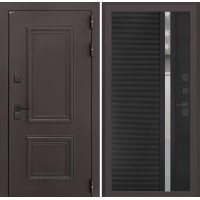 Полярис лайт 31 - Черный кварц, зеркальная вставка с тонировкой