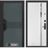 Смартлаб 31 - Белый софт, зеркальная вставка с тонировкой