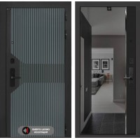 Смартлаб с зеркалом Панорама с тонировкой - Черный кварц