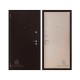Дверь входная Триумф 2, цвет медный антик, панель - триумф цвет белый венге