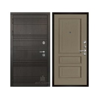 Со сменными панелями Министр, цвет горький шоколад, панель - вена цвет нефрит