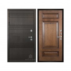 Со сменными панелями Министр, цвет горький шоколад, панель - рим багет цвет коньяк