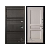 Со сменными панелями Министр, цвет горький шоколад, панель - виктория цвет эмаль слоновая кость