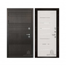 Со сменными панелями Министр, цвет горький шоколад, панель - light 2110 (зеркало) цвет капучино велюр