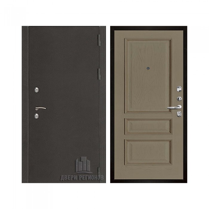 Уличная Термо 3, цвет антик темное серебро, панель - вена цвет нефрит