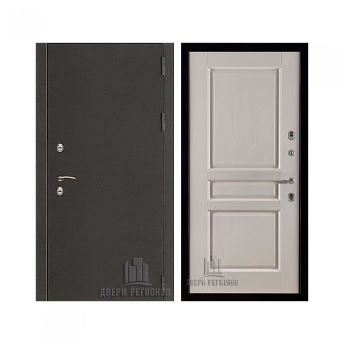 Уличная Термо 3, цвет антик темное серебро, панель - виктория цвет эмаль слоновая кость