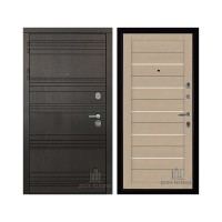 Со сменными панелями Министр, цвет горький шоколад, панель - light 2127 цвет кремовый soft