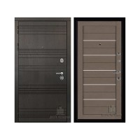 Со сменными панелями Министр, цвет горький шоколад, панель - light 2127 цвет тортора soft