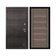 Со сменными панелями Министр, цвет горький шоколад, панель - light 2127 цвет тортора soft
