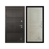 Со сменными панелями Министр, цвет горький шоколад, панель - 62001 цвет светло-серый серена