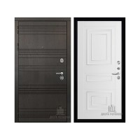 Со сменными панелями Министр, цвет горький шоколад, панель - 62001 цвет белая серена