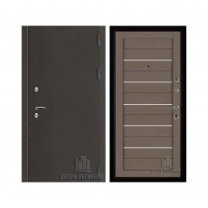 Уличная Термо 3, цвет антик темное серебро, панель - light 2127 цвет тортора soft