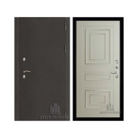 Уличная Термо 3, цвет антик темное серебро, панель - 62001 цвет светло-серый серена