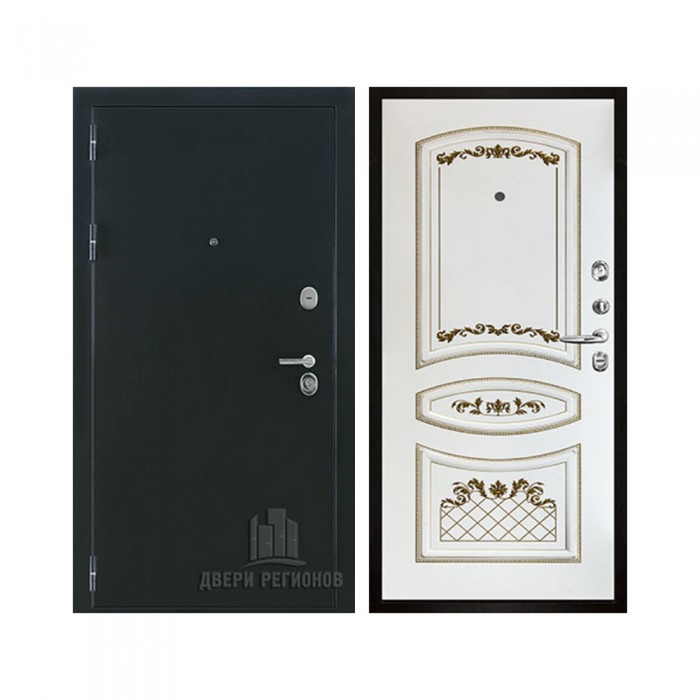 Президент Х7, цвет хамелеон антик, панель - алина цвет эмаль белая/патина золото