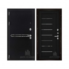 Президент S1Z, цвет графит с блестками антик, панель - light 2110 (зеркало) цвет шоко велюр