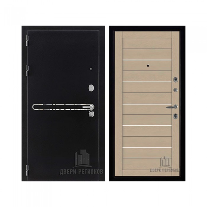 Президент S1Z, цвет графит с блестками антик, панель - light 2127 цвет кремовый soft