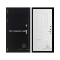 Президент S1Z, цвет графит с блестками антик, панель - 62001 цвет белая серена