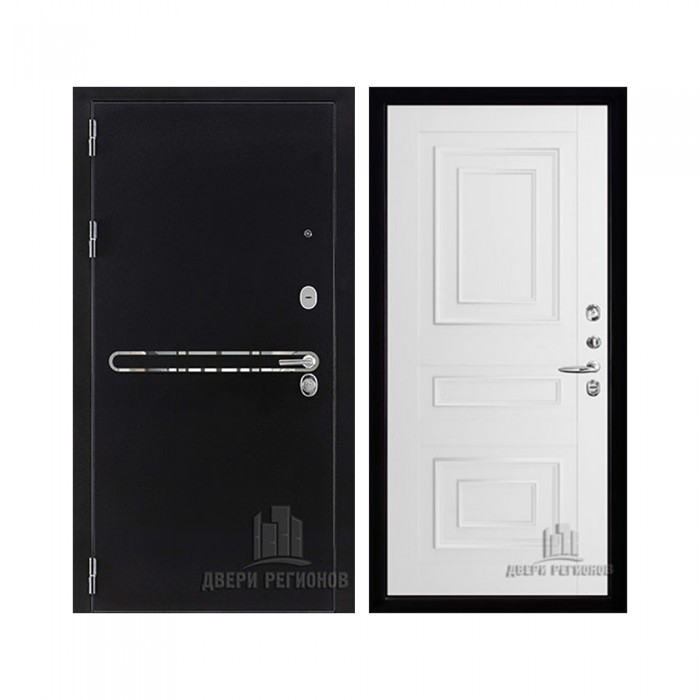 Президент S1Z, цвет графит с блестками антик, панель - 62001 цвет белая серена