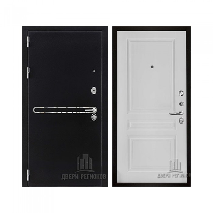 Президент S1Z, цвет графит с блестками антик, панель - турин цвет эмаль белая