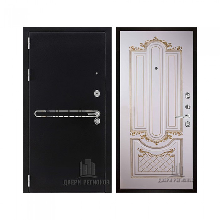 Президент S1Z, цвет графит с блестками антик, панель - александрия цвет эмаль слоновая кость/патина золото