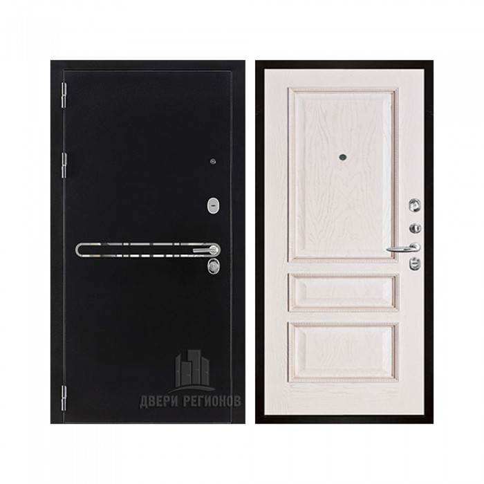 Президент S1Z, цвет графит с блестками антик, панель - вена цвет белая патина