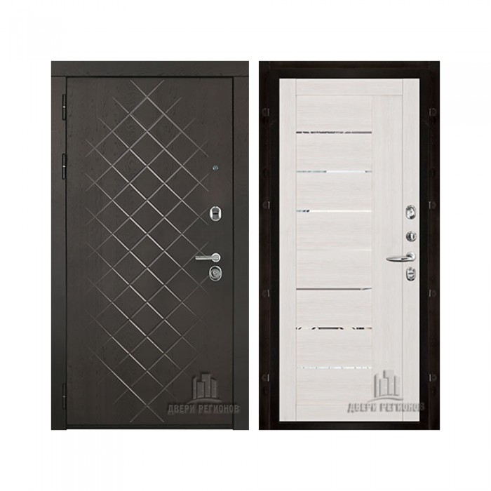 Президент Люкс зеркало, цвет горький шоколад, панель - light 2110 (зеркало) цвет капучино велюр