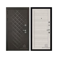 Президент Люкс зеркало, цвет горький шоколад, панель - light 2127 цвет бьянка soft