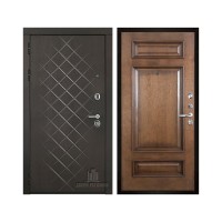 Президент Люкс зеркало, цвет горький шоколад, панель - рим багет цвет коньяк