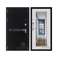 Президент S1Z, цвет графит с блестками антик, панель - зеркало maxi цвет белый сандал